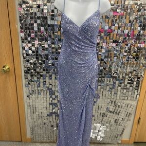 Elegant Sequin Evening Gown